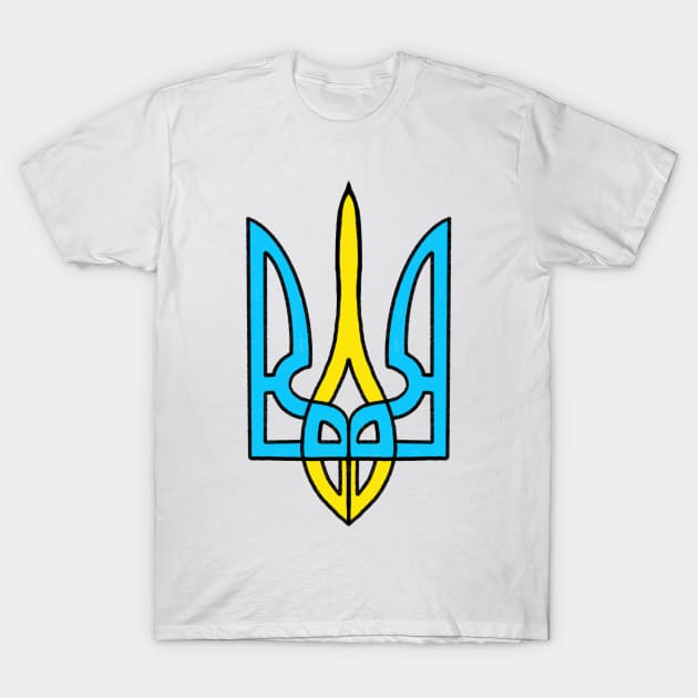 Stand with Ukraine T-Shirt by taya-stdnk